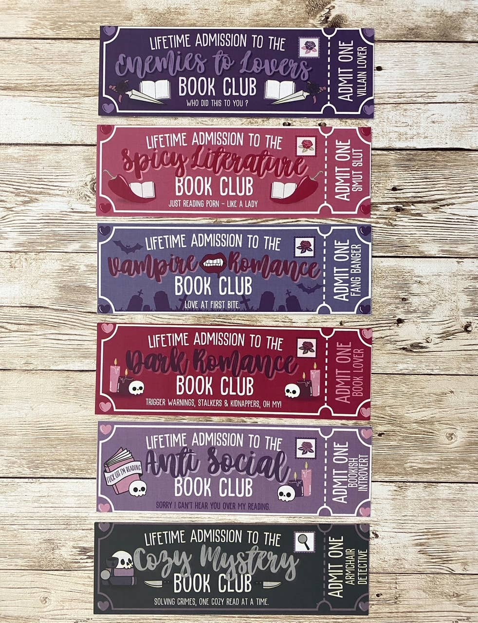Random Bookish Bookmark