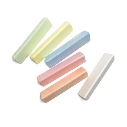 Hopscotch Chalk - Talc-Free - 6 Natural &amp; Non-Toxic Colors