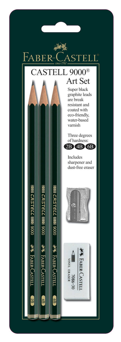 Castell 9000 Graphite Pencils, Art Set