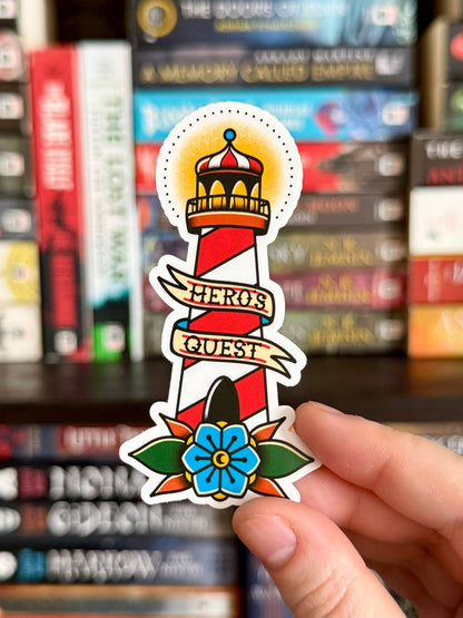 Sticker with &