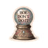 Decorative snow globe with &