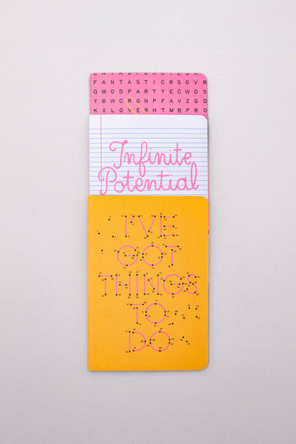 Rough Draft Notebook Set, Infinite Potential