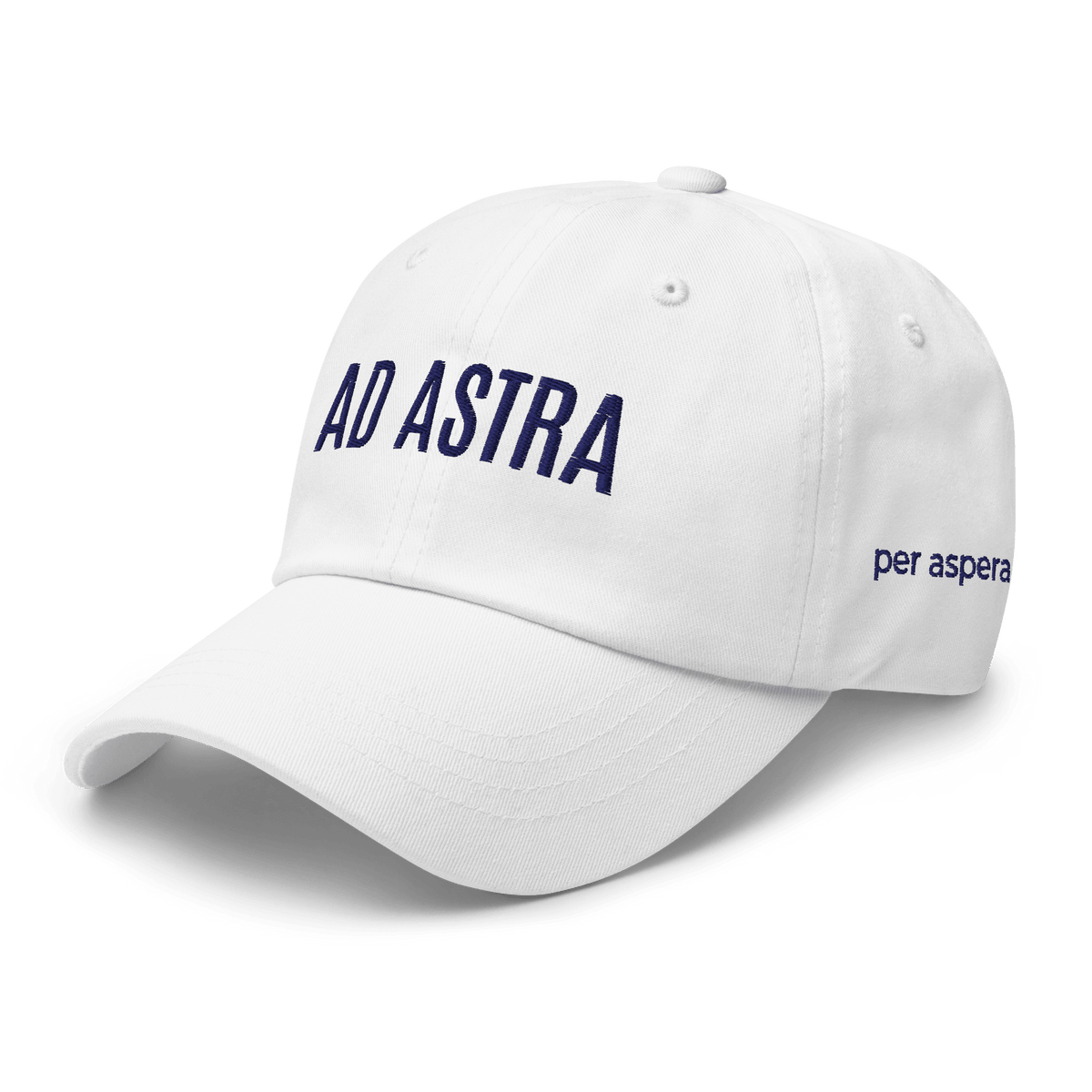 Ad Astra Per Aspera Embroidered Dad Hat - Heartland Stitch
