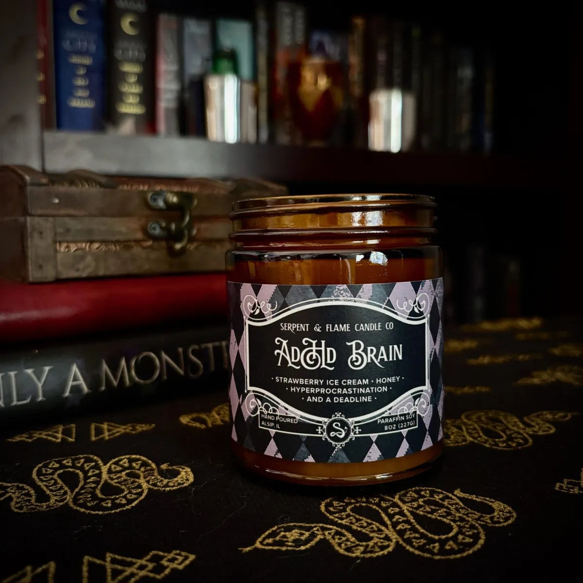 ADHD Brain 8oz Candle