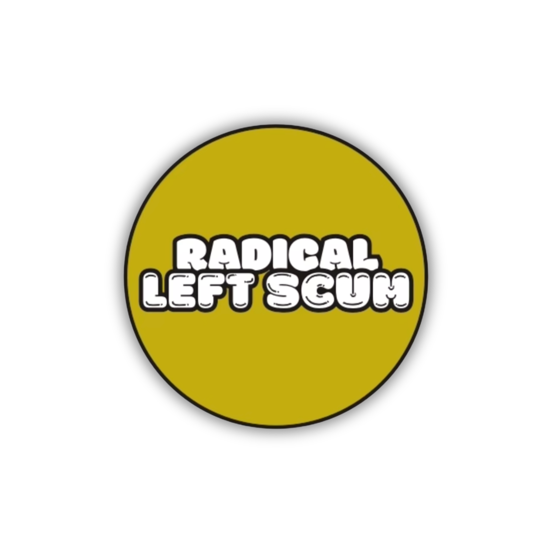 Radical Left Scum Enamel Pin