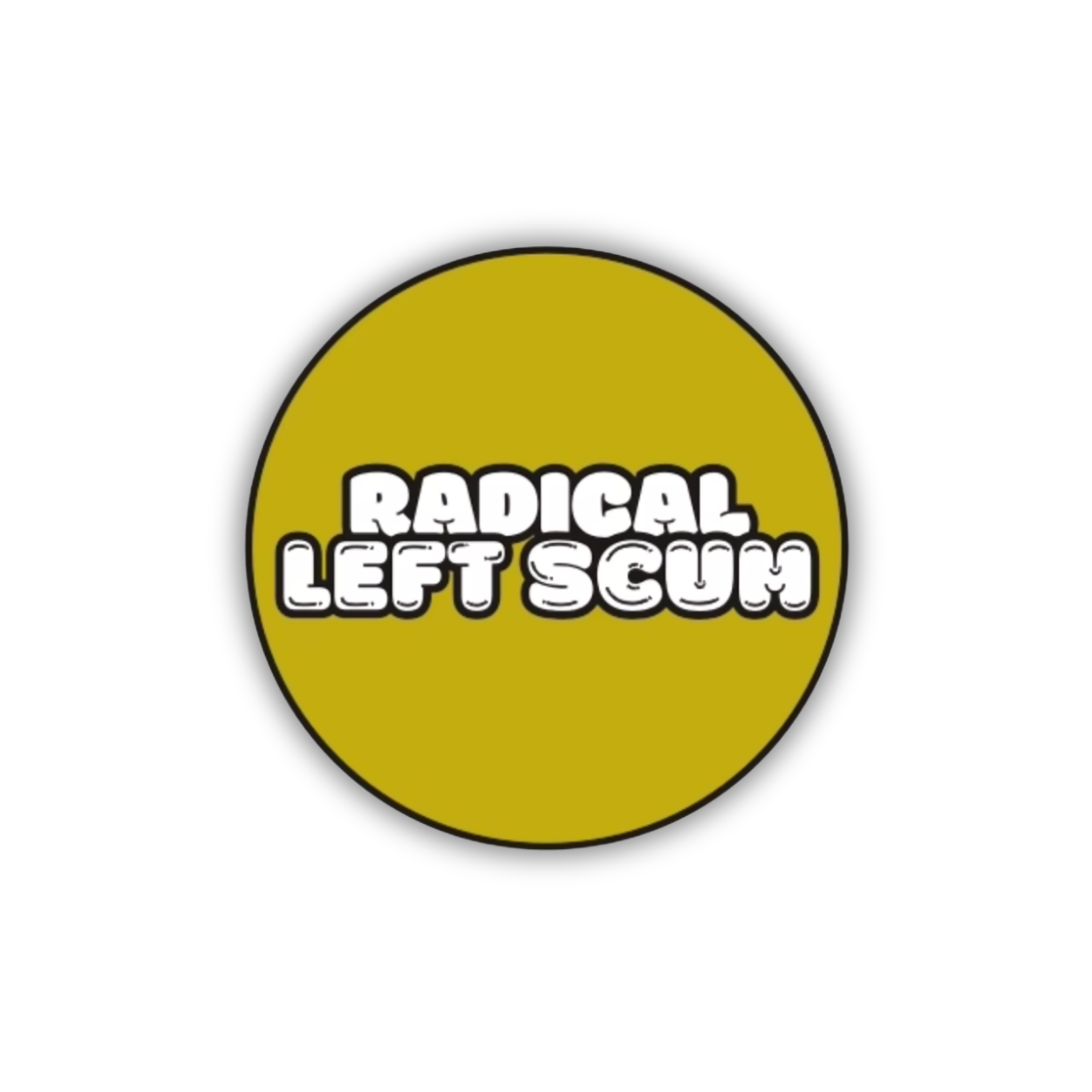 Radical Left Scum Enamel Pin