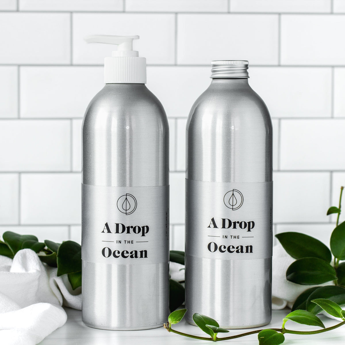 Refillable Liquid Conditioner - New Bottle, Refill Bottle - 16oz