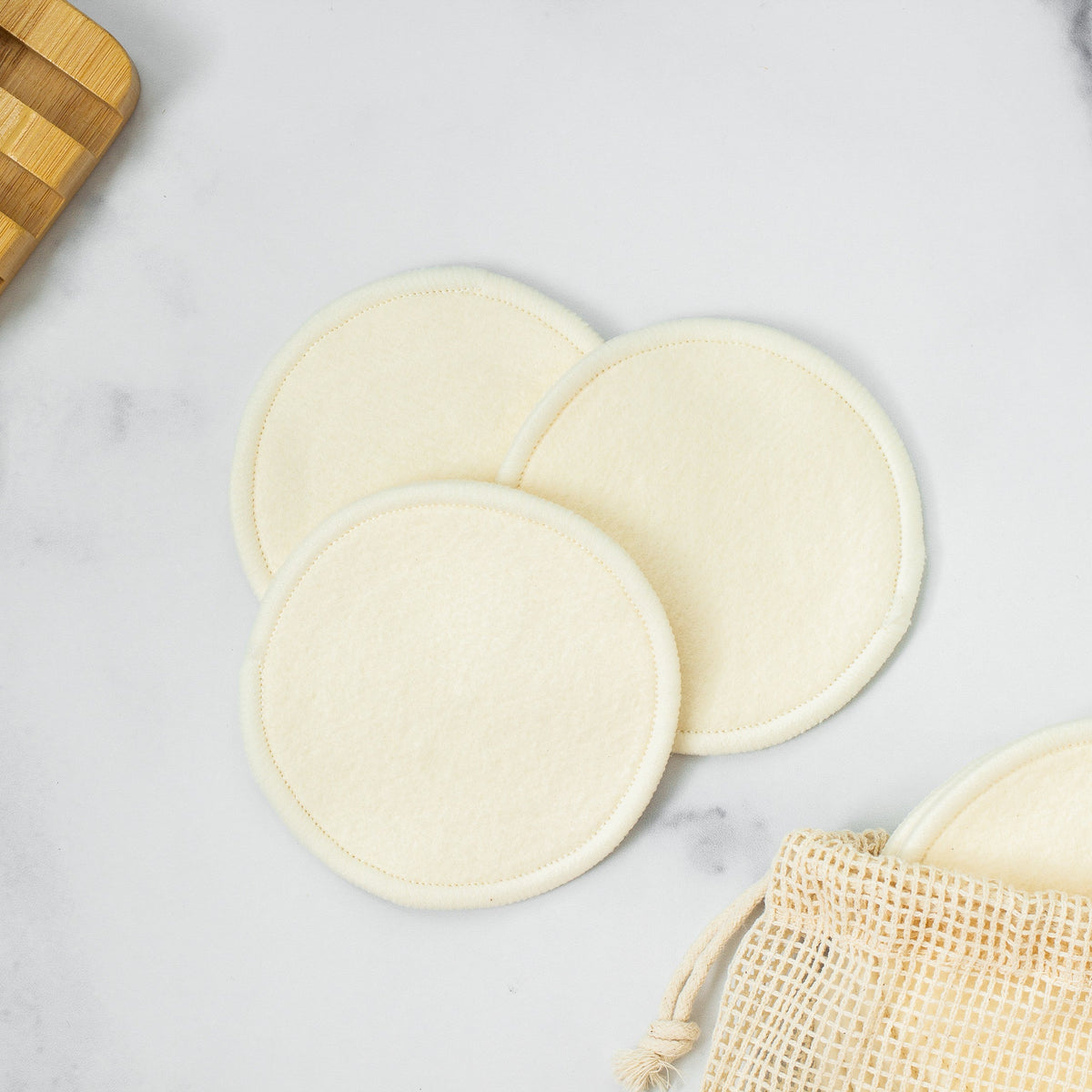 Reusable Hemp “Cotton” Rounds (Set of 20)