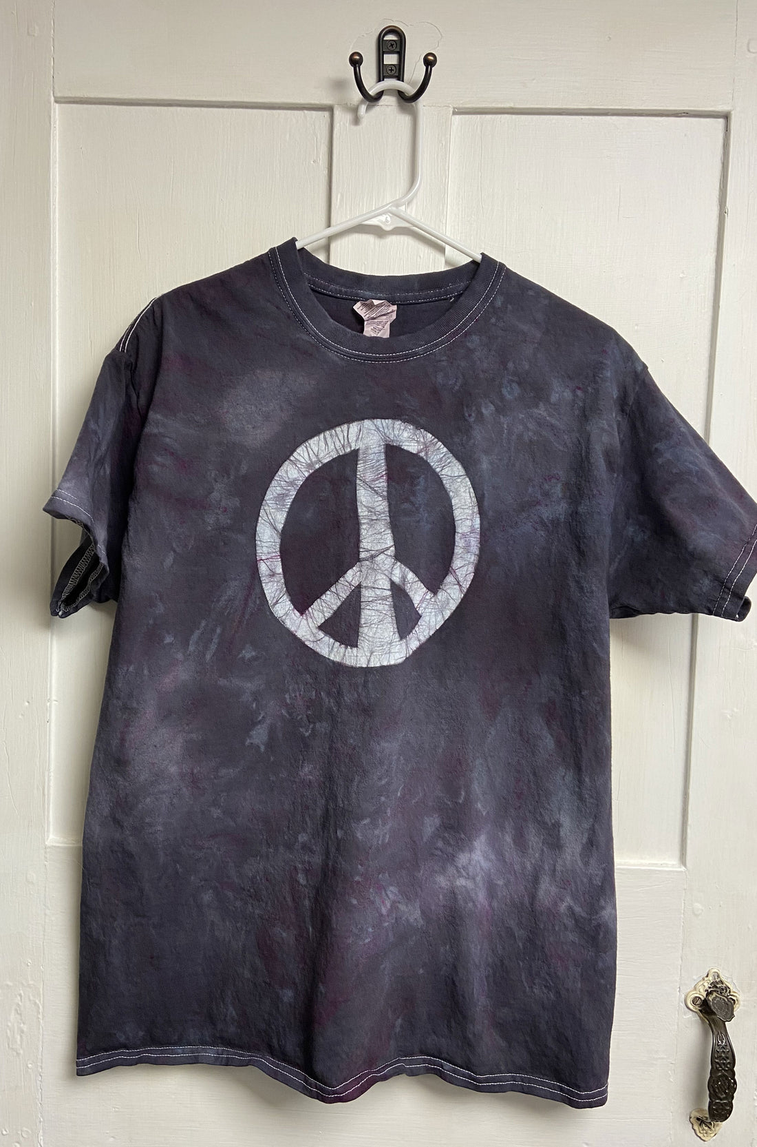 Unisex Adult Peace Sign Shirt, Short Sleeves