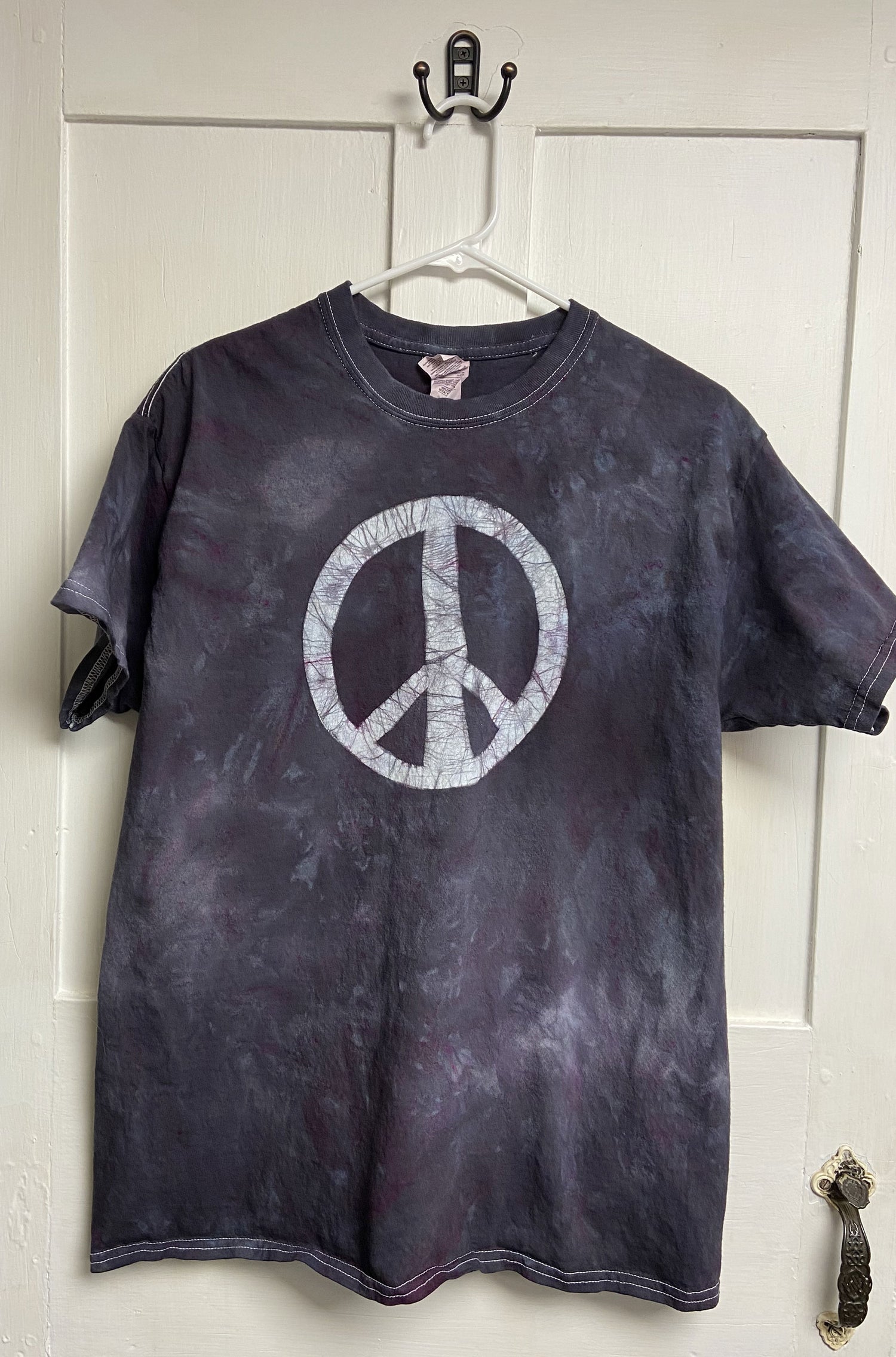 Unisex Adult Peace Sign Shirt, Short Sleeves