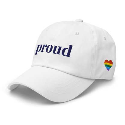 Advocacy Series: Minimalist Proud Heritage Pride Hat - Heartland Stitch
