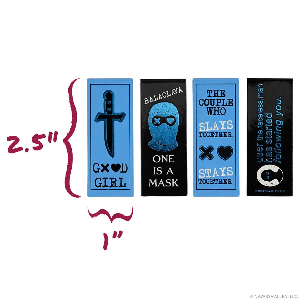 Official Lights Out Magnetic Bookmark Set | Navessa Allen (4-Pack)