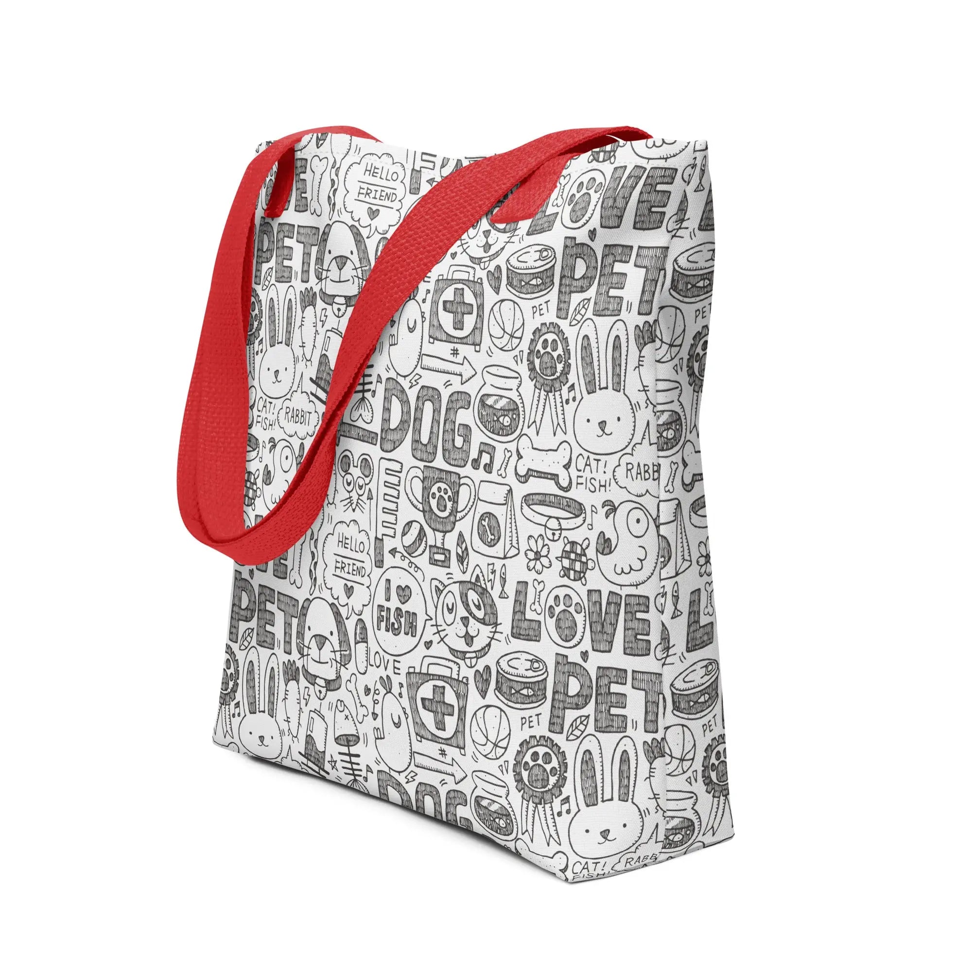 Pet All Over Tote Bag - Stylish and Versatile Pet Tote Bag for Every Adventure - 4Legz
