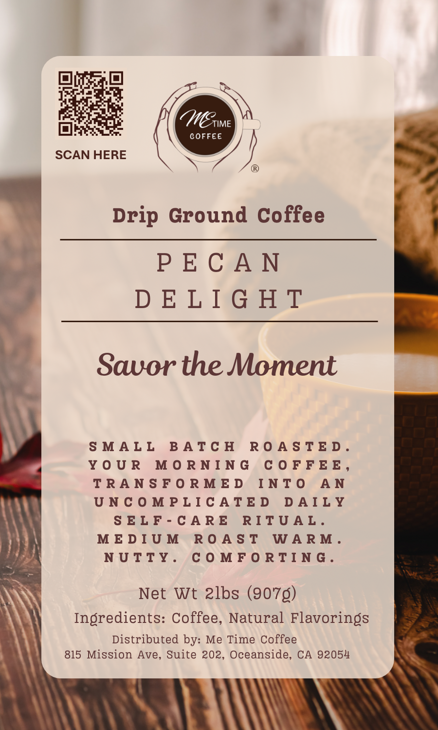 Pecan Delight - Fall Specialty Coffee