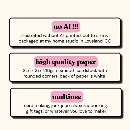 Mini Square Paper Mystery Bundle