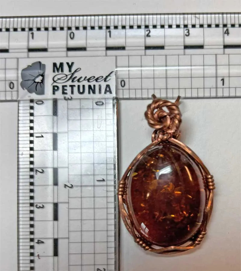 Amber Pendant -Measurement