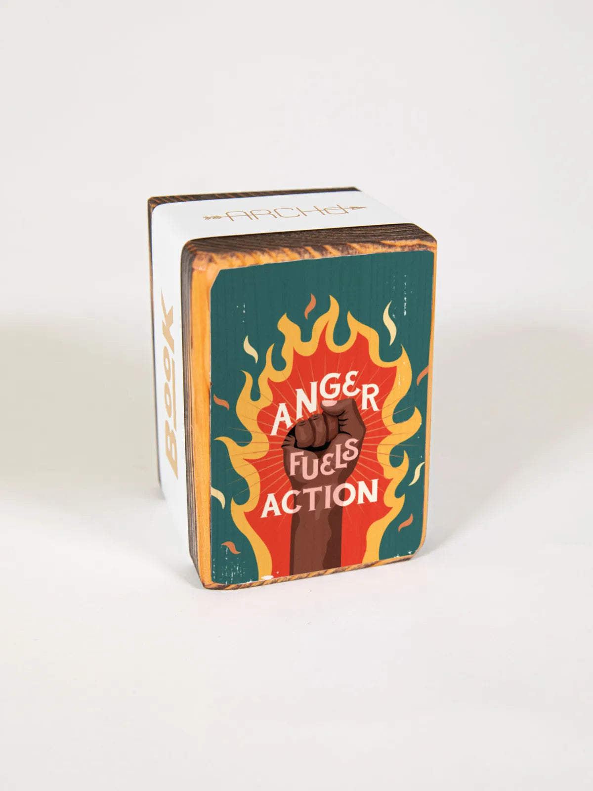 Resistance Collection, Single Wood Bookend