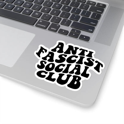 Anti Trump Social Club Sticker - Resistance Nation