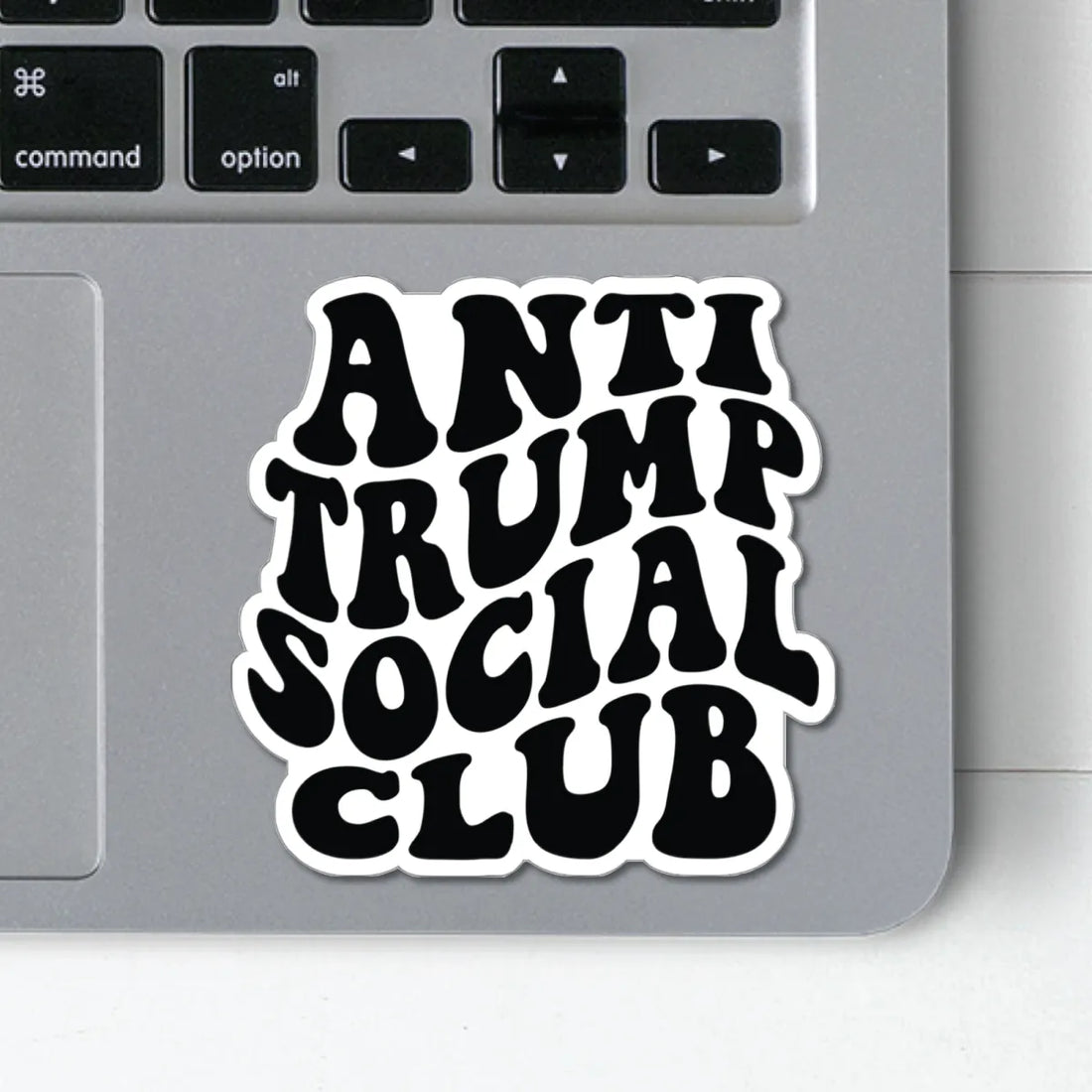 Anti Trump Social Club Sticker - Resistance Nation