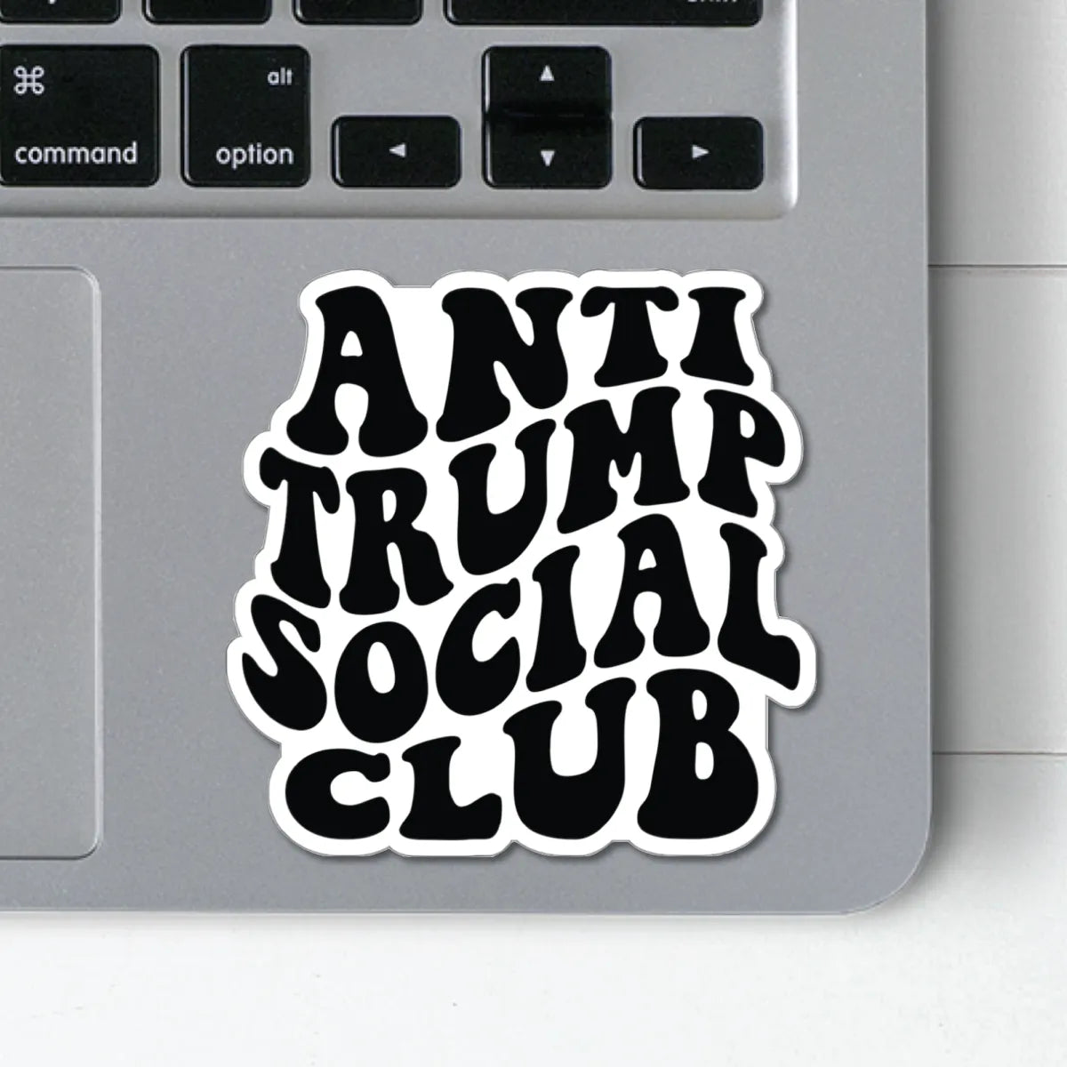 Anti Trump Social Club Sticker - Resistance Nation