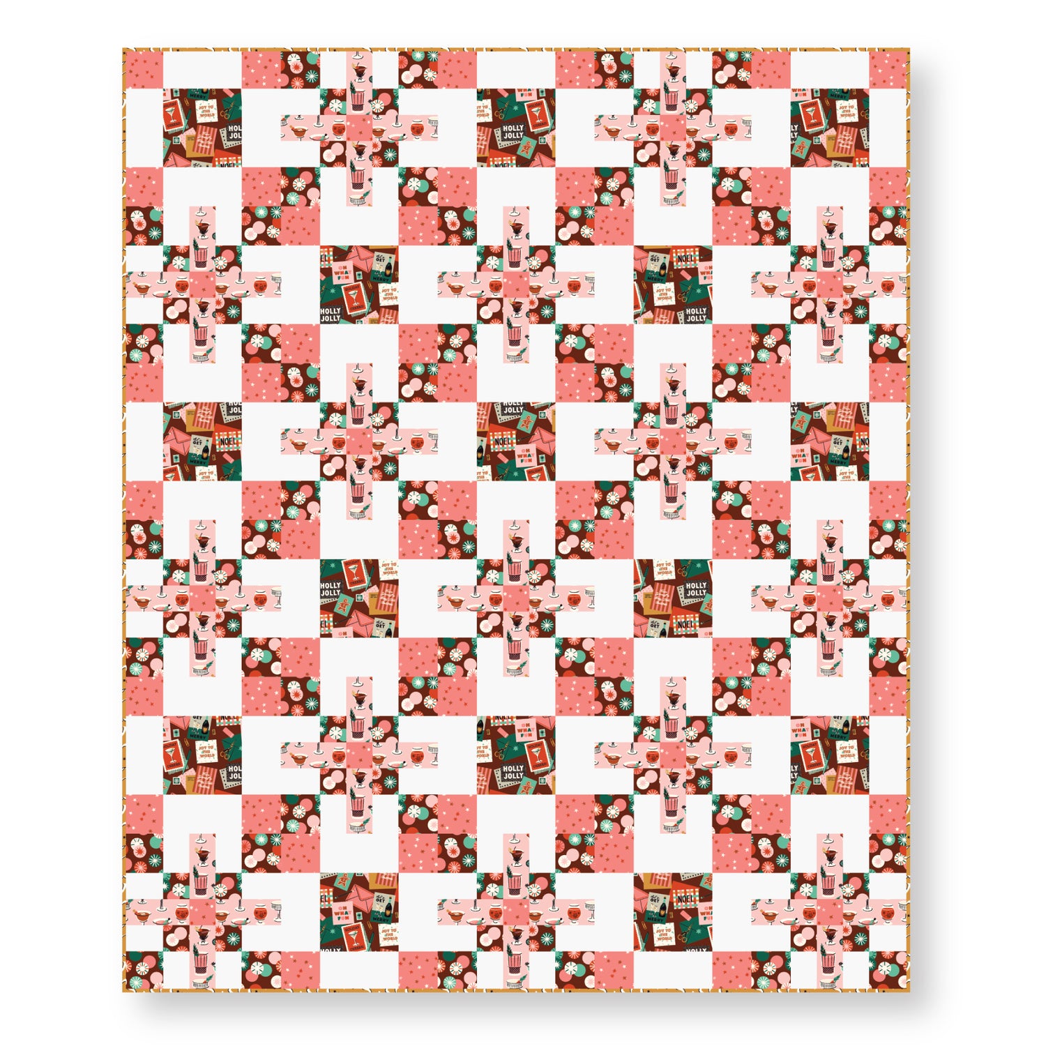 Merry &amp; Mod 5x5 Charm Pack 42 Pieces