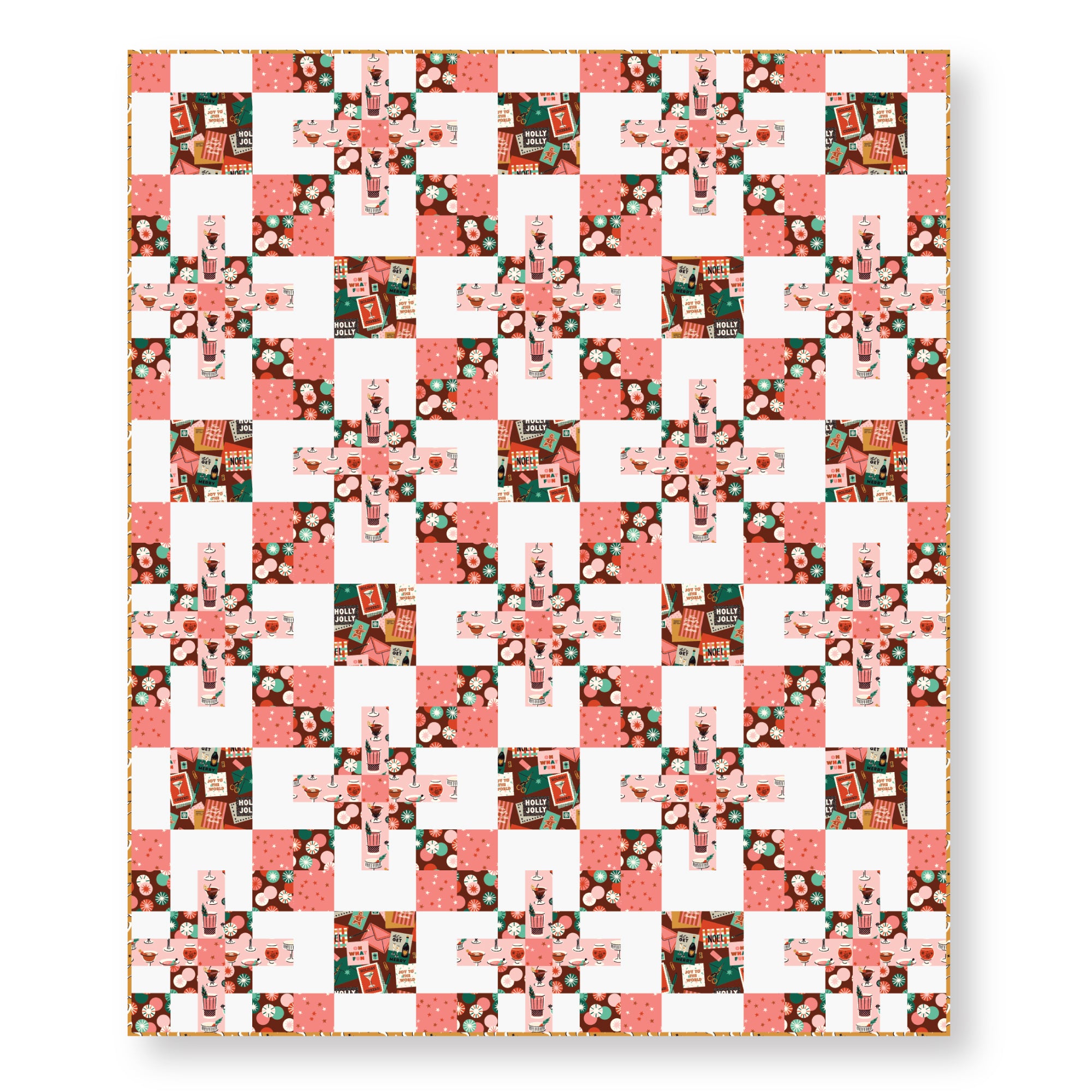 Merry &amp; Mod 5x5 Charm Pack 42 Pieces