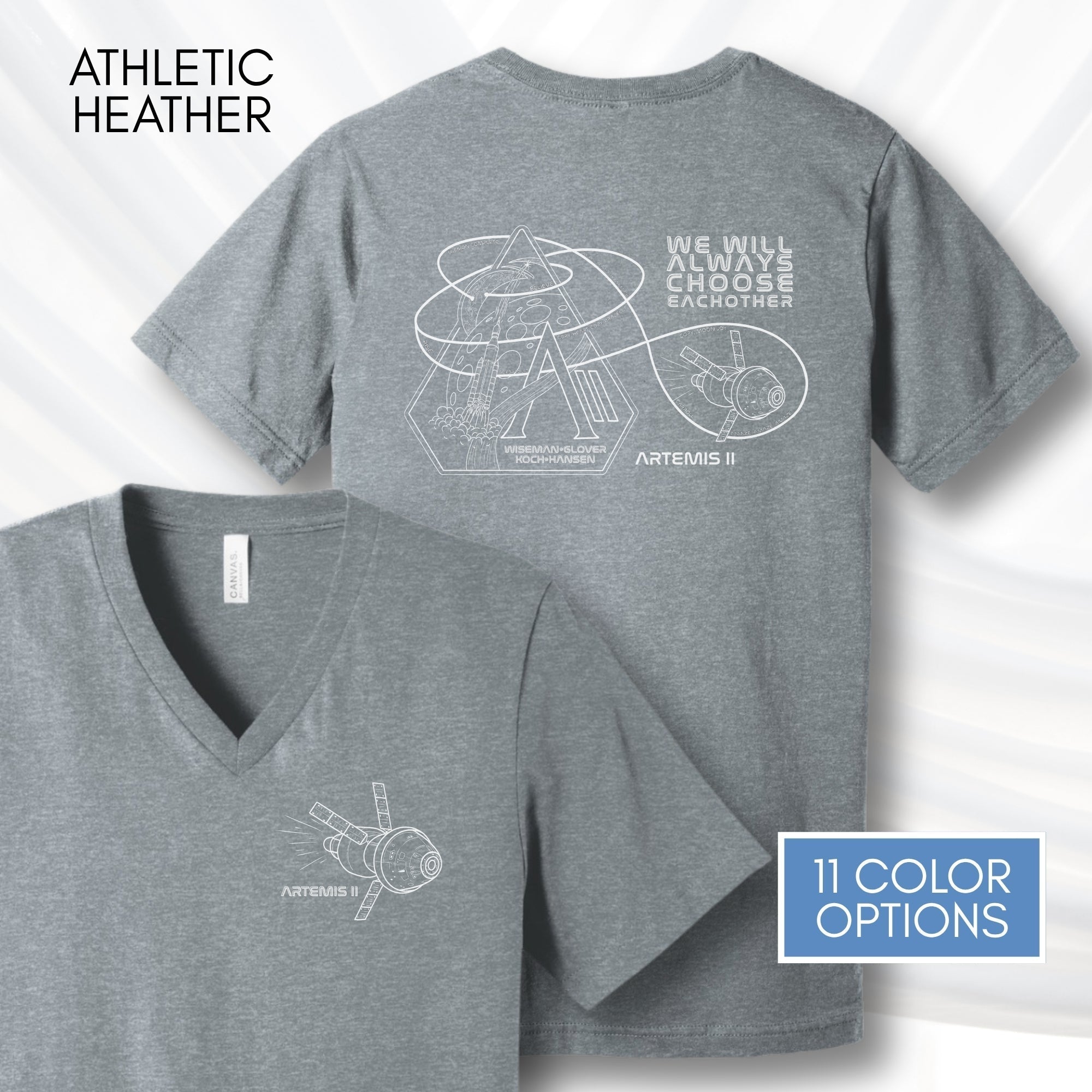 artemis-ii-mission-nasa-inspired-unisex-v-neck-graphic-tee-space-lover-tshirt-hand-drawn-art-athletic-heather