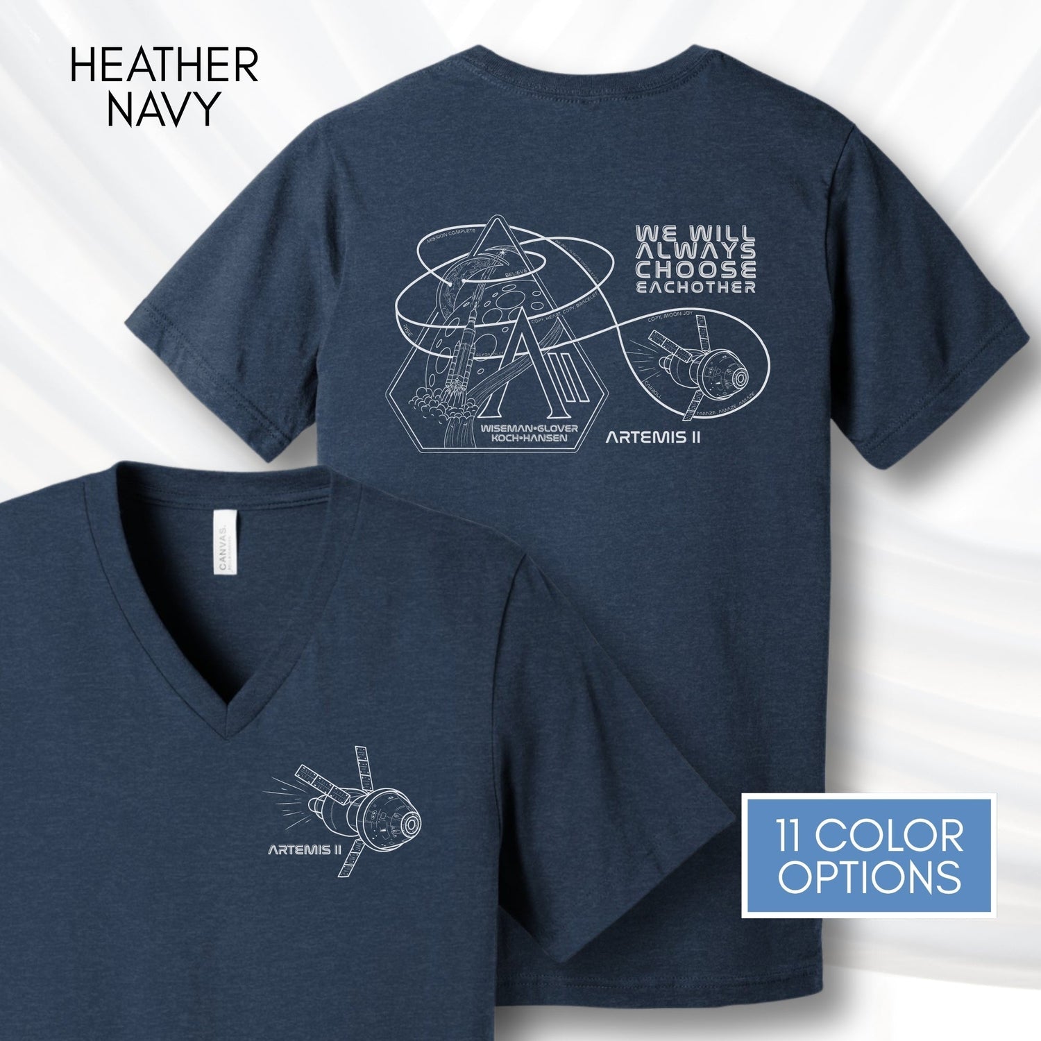 artemis-ii-mission-nasa-inspired-unisex-v-neck-graphic-tee-space-lover-tshirt-hand-drawn-art-heather-navy