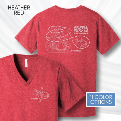 artemis-ii-mission-nasa-inspired-unisex-v-neck-graphic-tee-space-lover-tshirt-hand-drawn-art-heather-red