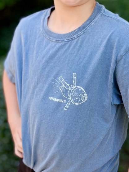 artemis-ii-mission-nasa-inspired-unisex-youth-graphic-tee-hand-drawn-space-art-t-shirt-comfort-colors-kids-apparel