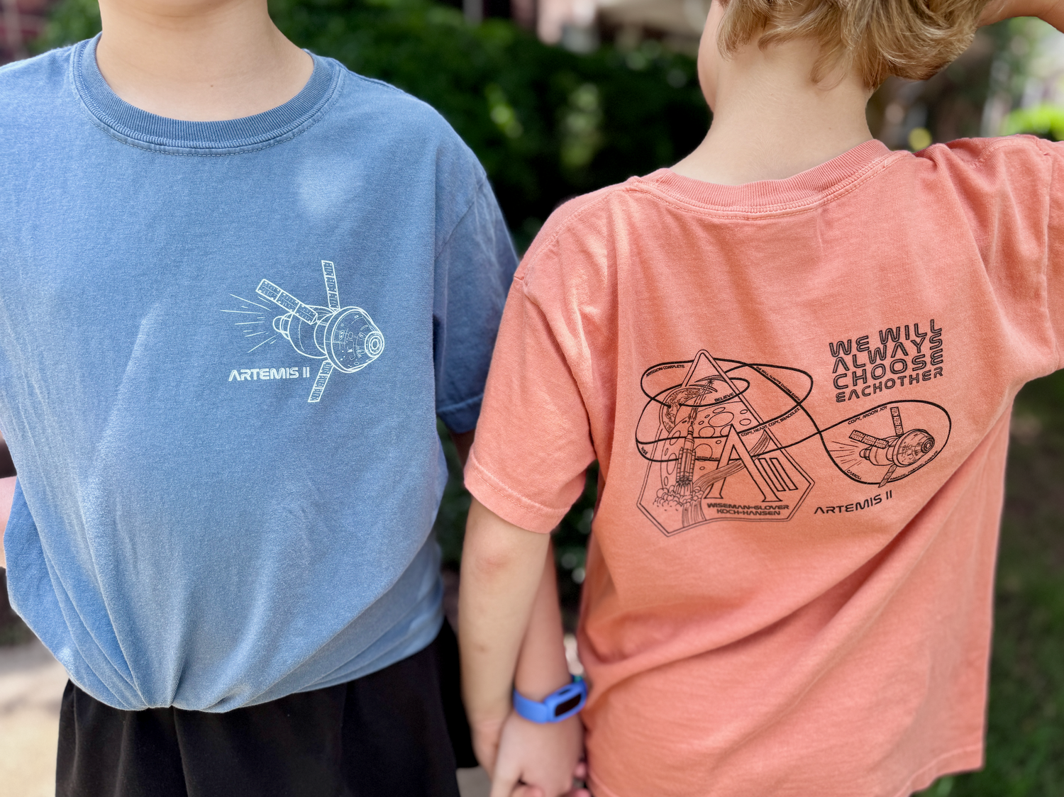 artemis-ii-mission-nasa-inspired-unisex-youth-graphic-tee-hand-drawn-space-art-t-shirt-comfort-colors-kids-apparel