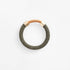 Aruba handmade rope and brass wrapped bracelet in olive and camel by Pichulik, ethical sustainable artisan jewelry brand, Cape Town South Africa