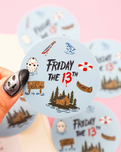 Sticker with &