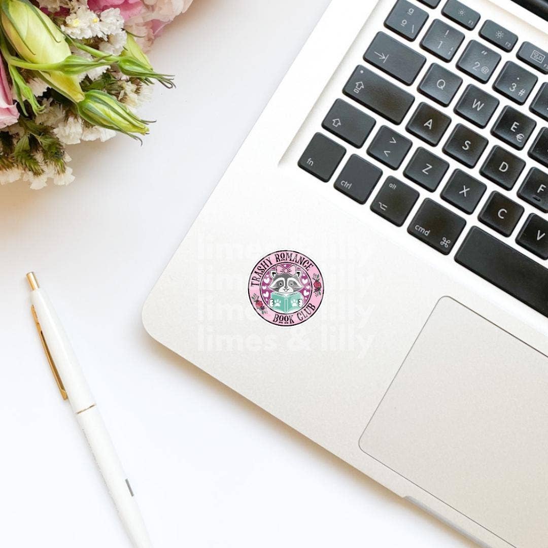 Trashy Romance Book Club Sticker | Romance Reader Sticker