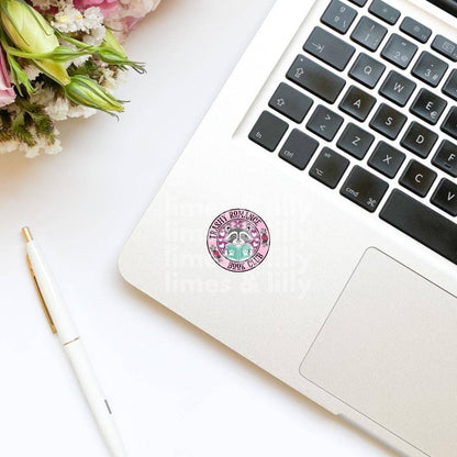 Trashy Romance Book Club Sticker | Romance Reader Sticker