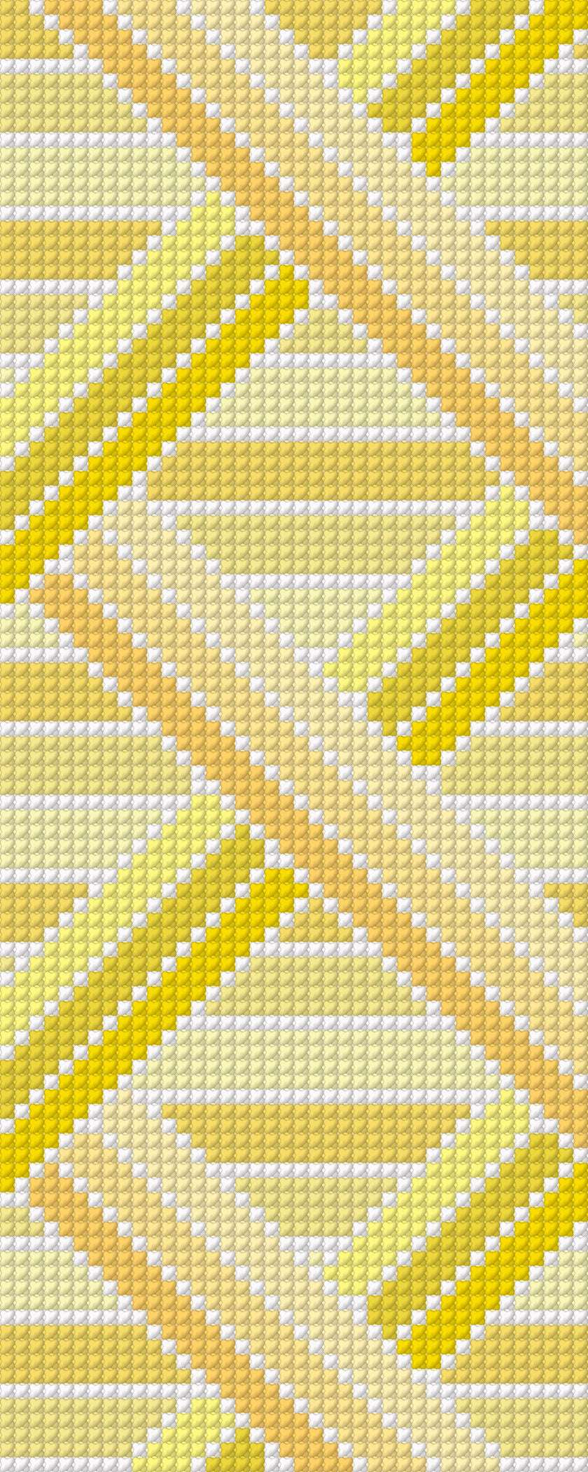 Geometric Bookmark - Yellow