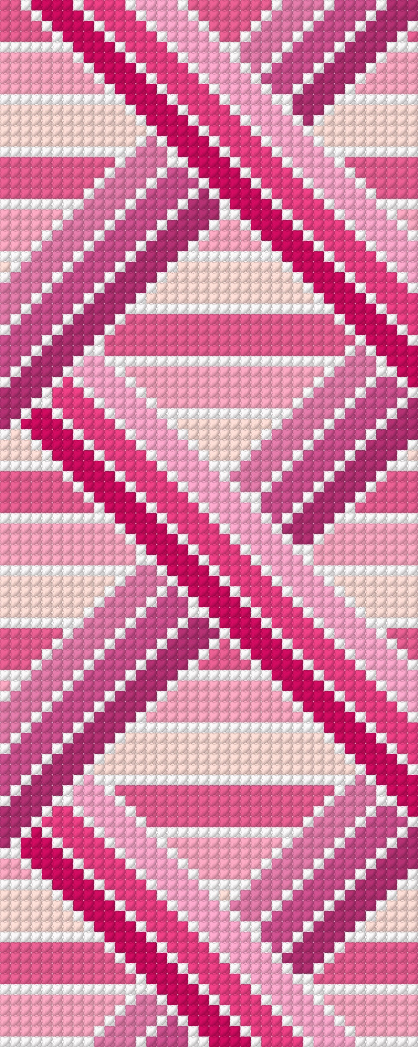 Geometric Bookmark - Pink