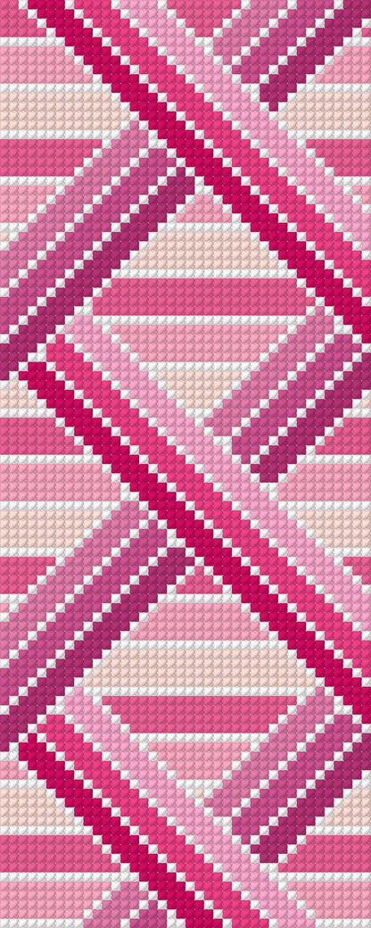 Geometric Bookmark - Pink