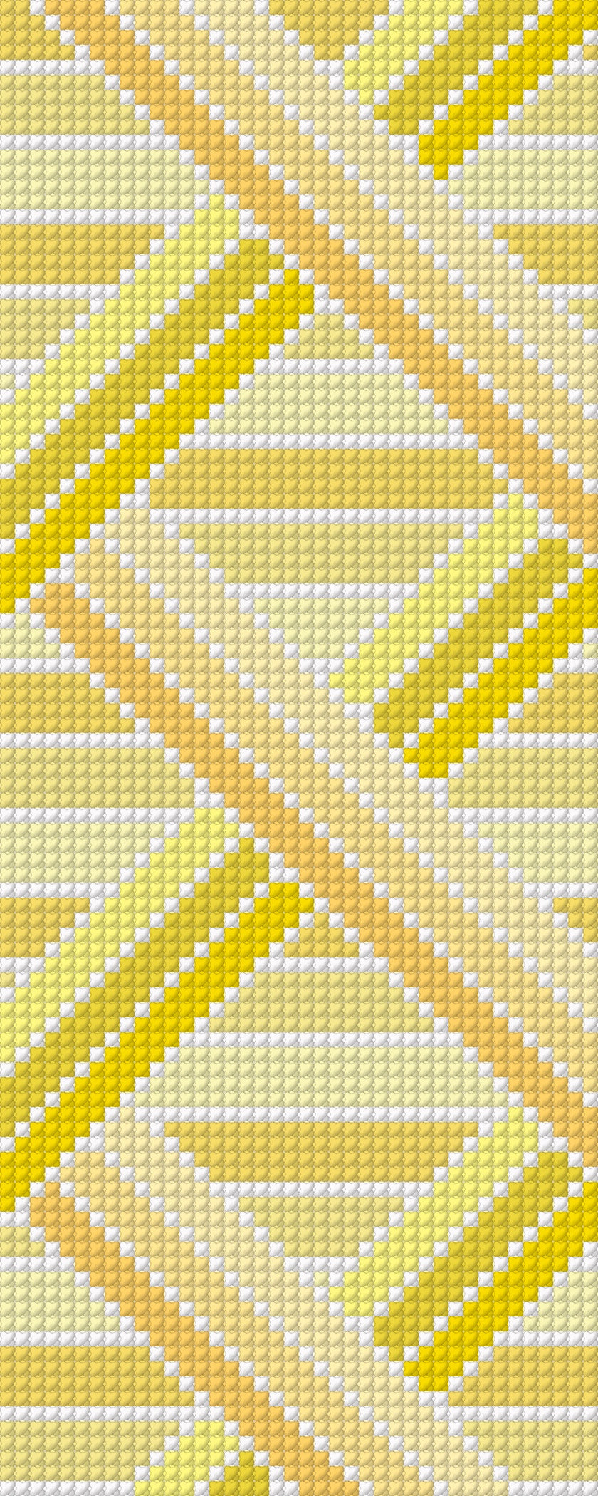 Geometric Bookmark - Yellow
