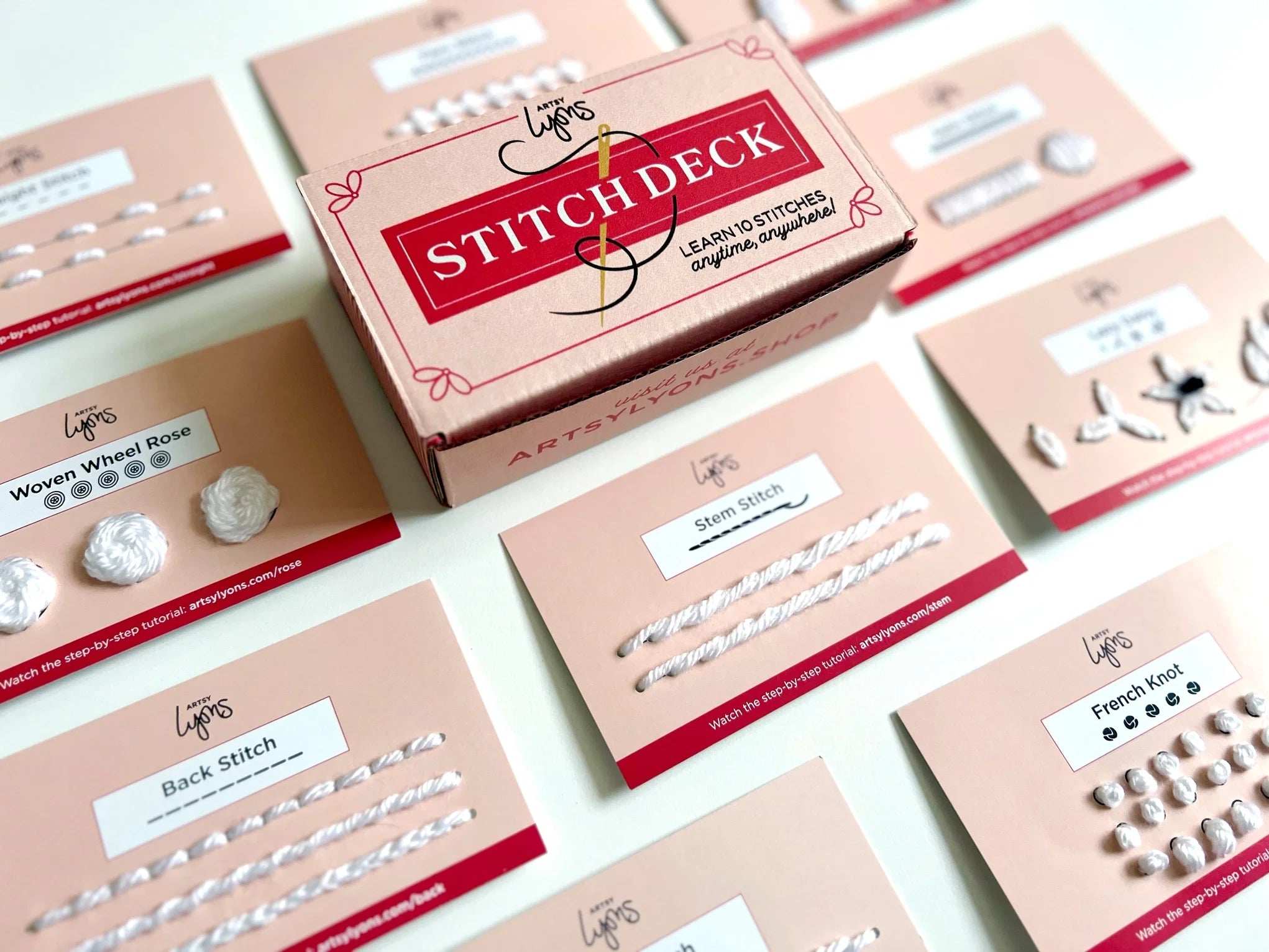 The Stitch Deck - Learn to Embroider