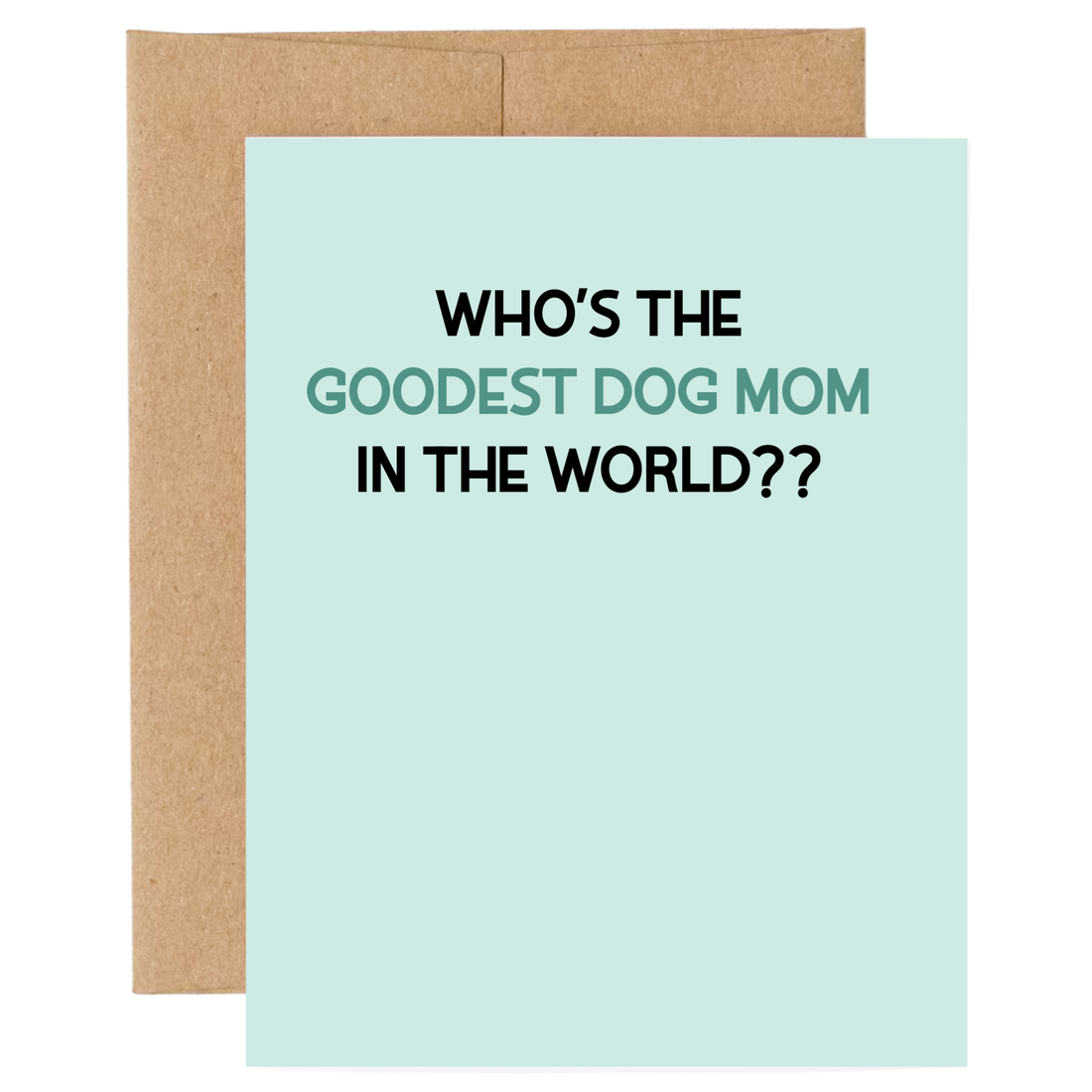 Greeting card with text &