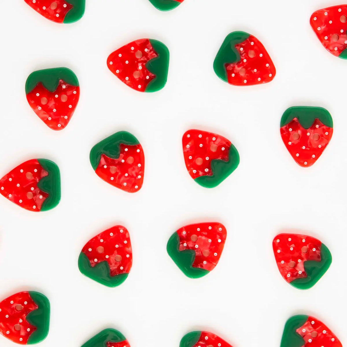 Strawberry 1" Buttons