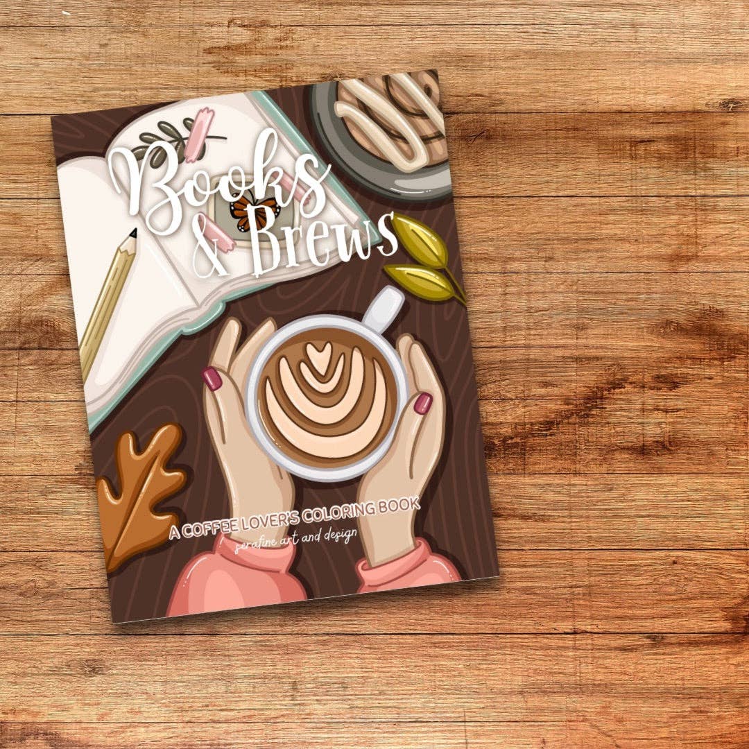 Books &amp; Brews Coloring Book