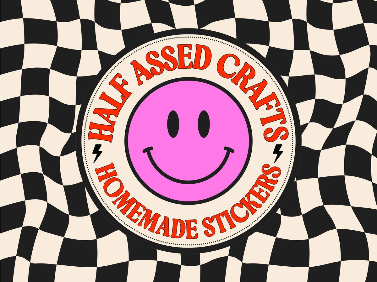 Fueled By ADHD &amp; Anxiety Sticker | Funny Waterproof Vinyl Decal