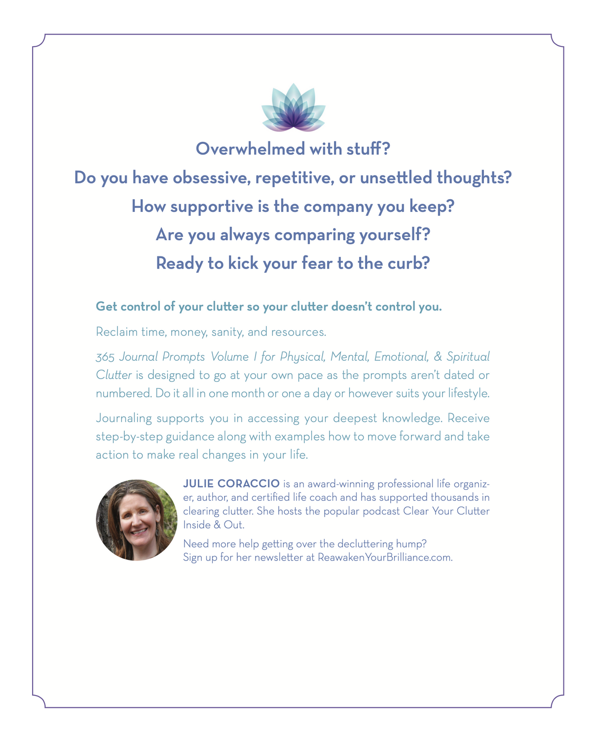 Decluttering Questions 365 Journal Prompts Clearing Clutter from Your Life