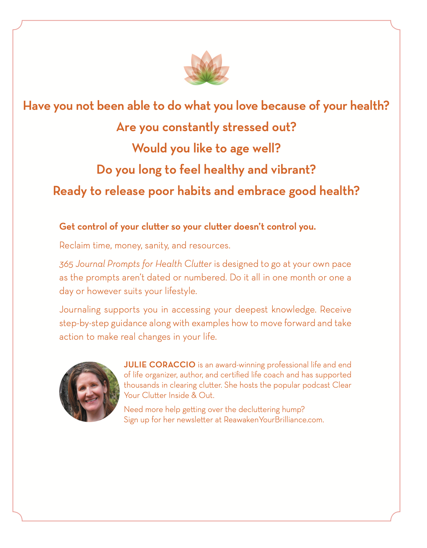 Healthy Living Journal for Better Health &amp;amp; Balanced Wellness