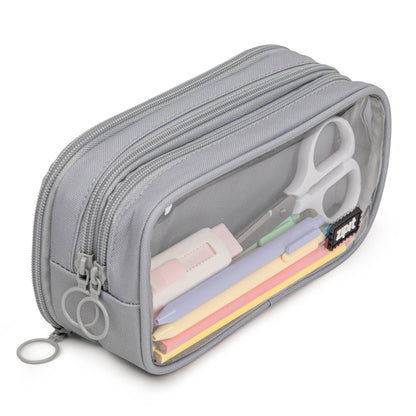 ZIPIT Half &amp; Half Pencil Case, Aesthetic Pouch