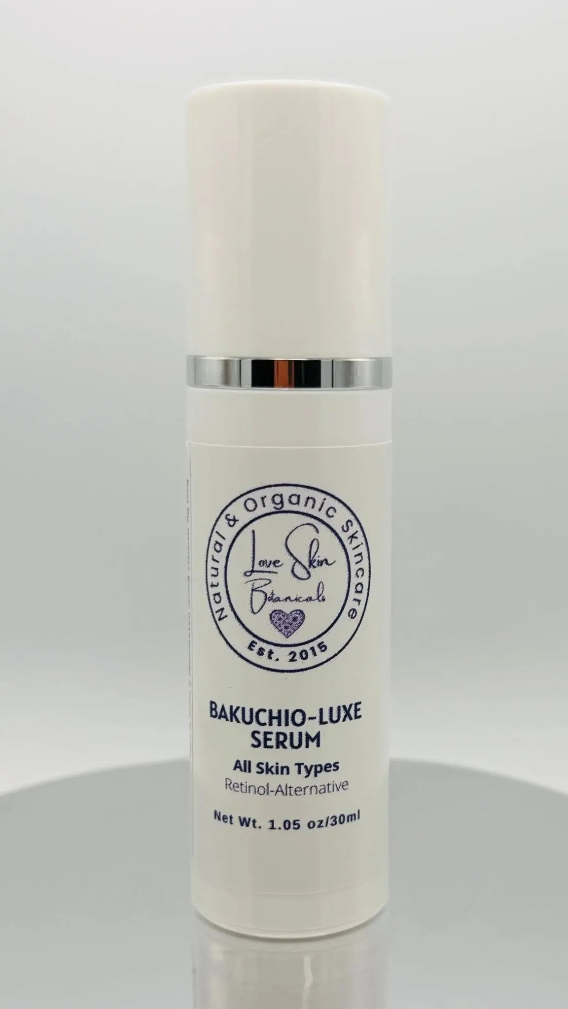 Bakuchio - Mineral Serum – Bakuchiol - Retinol Alternative with MSM &amp; Centella Asiatica - Love Skin Botanicals - Bakuchio - Mineral Serum – Bakuchiol - Retinol Alternative with MSM &amp; Centella Asiatica - 634855166569