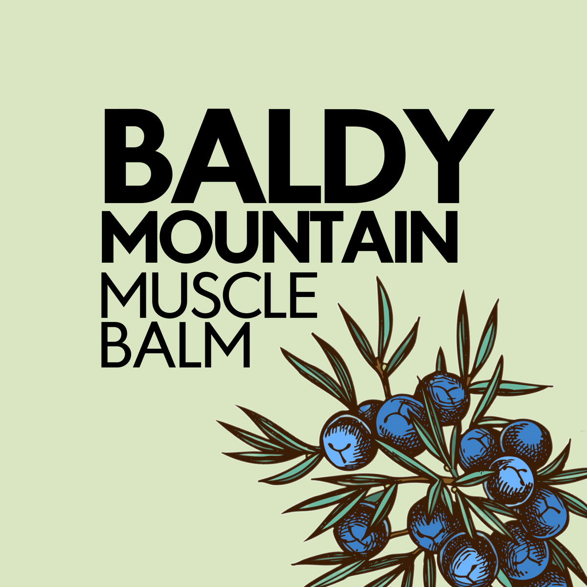 BALDY MOUNTAIN Muscle Balm