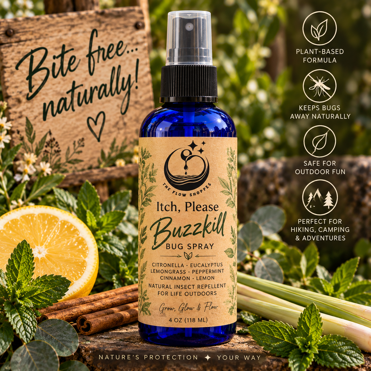 Itch, please. Buzz Kill Bug Spray